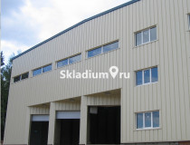 Вид здания. Мезонин Склад Московская обл, Солнечногорск, деревня Дубровки, ул Аэропортовская, стр 1 , 4 101 м2 фото 5